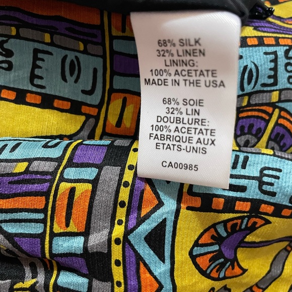 Silk & Linen Nanette Lapore dress size 2 - Picture 9 of 10